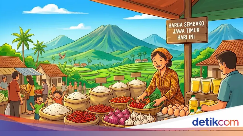 Harga Sembako di Jawa Timur dan Nasional Berfluktuasi pada 10 Agustus 2026