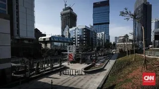 MRT Jakarta Siapkan Pedestrian Deck Dukuh Atas yang Ramah Difabel untuk Urai Kepadatan