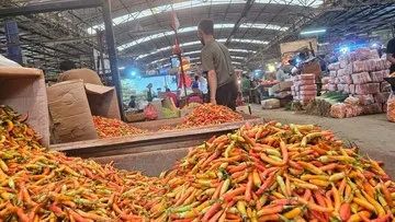 Mayoritas Harga Pangan Naik, Cabai Merah Nyaris Tembus Rp 60 Ribu per Kilogram