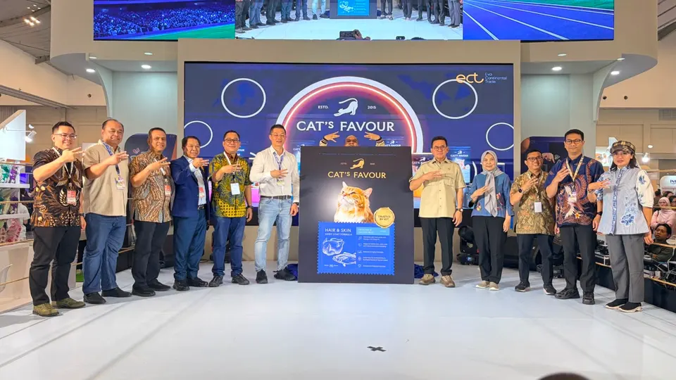 Evocat Luncurkan Pakan Basah Khusus Kucing Cat's Favour di IIPE 2026