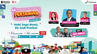 Shana Fatina Hadir di Pertamina Talks Episode 2, Bahas Karier Bidang Sustainability dan Inisiatif Hijau