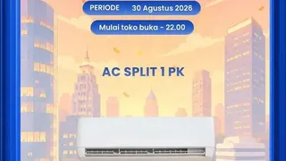 Beli AC Baru di Transmart Full Day Sale, 1 PK Bisa Diskon Rp 1,7 Juta