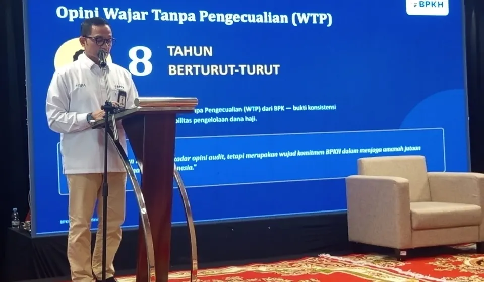 BPKH Raih Opini WTP Kedelapan Beruntun dengan Dana Kelolaan Rp180,74 Triliun