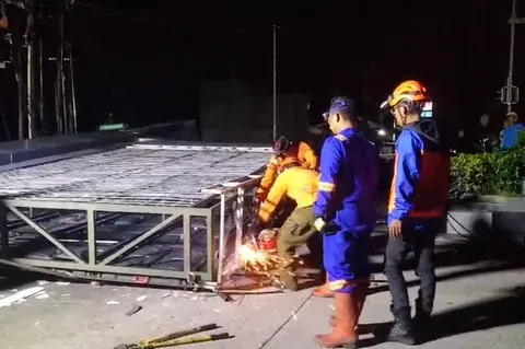 Tragedi Robohnya Videotron di Majalengka Merenggut Nyawa Pengendara Motor