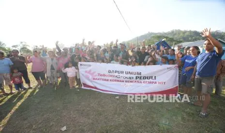 TelkomGroup Salurkan Bantuan hingga Rp 1,3 Miliar untuk Korban Gempa NTT