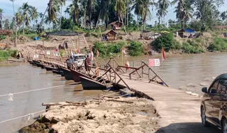 Kondisi Jembatan Kuta Blang Bireuen Pascabanjir Aceh dan Jalur Alternatifnya