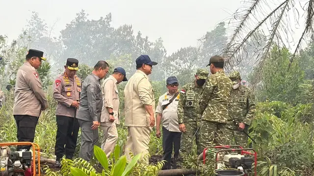 Prabowo Minta Pelaku Kebakaran Hutan Dijerat Pidana Terorisme Ekologi