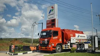 Sungai Kapuas Dangkal, Pasokan BBM Beralih Lewat Jalur Darat