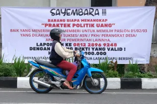 Pembatasan Transaksi Tunai Dinilai Belum Cukup Menghentikan Politik Uang Pilkada