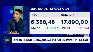 Pasar Modal RI Menguat di Akhir Pekan, IHSG Ditutup pada Level 6.388 dan Rupiah Menguat ke Rp 17.890
