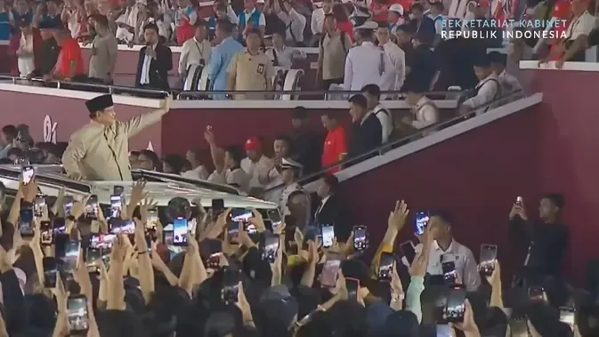 Seskab Teddy Indra Wijaya, Lebih dari 500 Ribu Warga Hadiri HUT ke-81 RI sebagai Pemersatu Bangsa