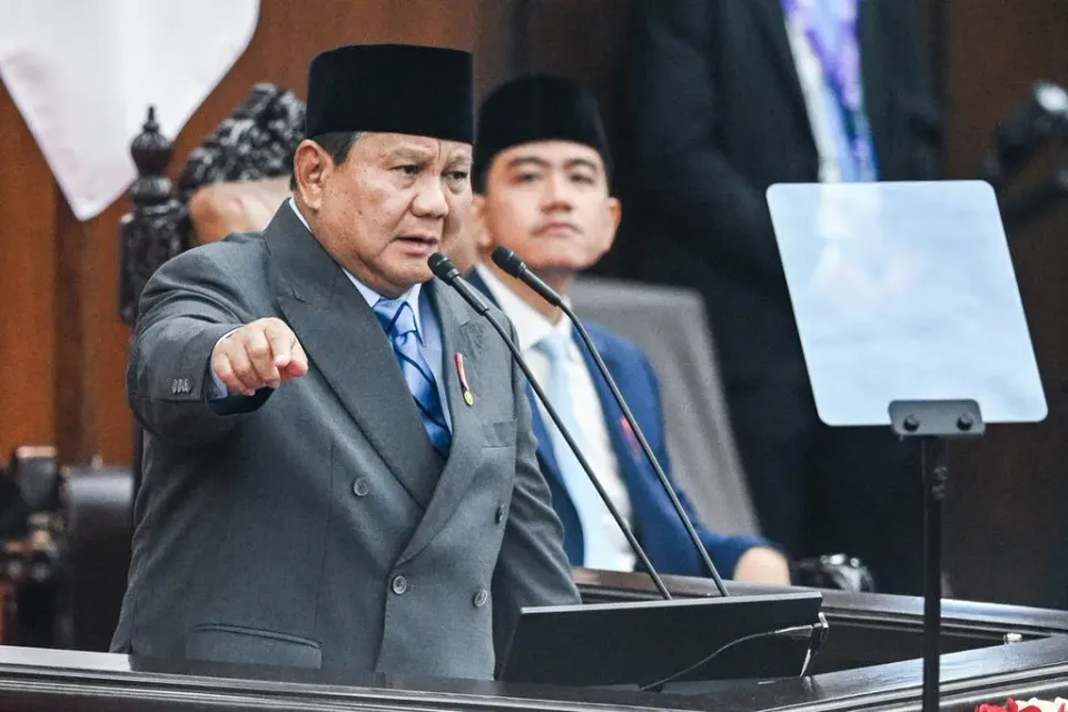 Kontras Pidato Prabowo soal Nota Keuangan RAPBN 2026 dan 2027