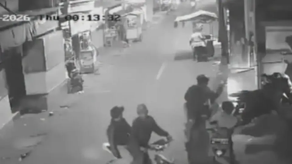 Empat Pemuda Diduga Gangster Bacok Warga yang Sedang Nongkrong di Koja