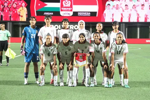 Tekuk Yordania 3-1, Putri Nusantara Raih Kemenangan Perdana di Srikandi Merdeka Cup 2026