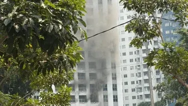 Kebakaran Apartemen di Tanah Abang, 14 Penghuni Berhasil Dievakuasi