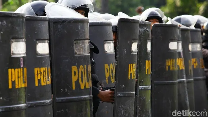 18.504 Personel Disiagakan Kawal Aksi di Sejumlah Titik Jakpus Hari Ini