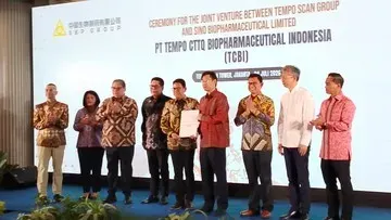 Tempo Scan dan CTTQ Kolaborasi Bangun Pabrik Biofarmasi untuk Kurangi Impor Obat