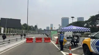 Tol Dalam Kota Kembali Dibuka Usai Sempat Ditutup Akibat Kerumunan di Depan Gedung DPR/MPR