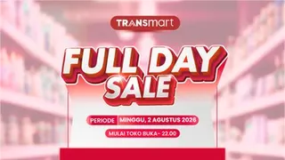 Transmart Gelar Full Day Sale 2 Agustus 2026, Hadirkan Diskon Hingga 50 Persen Plus 20 Persen