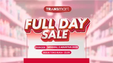 Transmart Gelar Full Day Sale 2 Agustus 2026, Hadirkan Diskon Hingga 50 Persen Plus 20 Persen