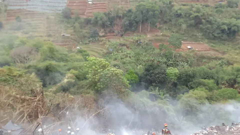 Kebakaran TPS Ilegal di Punclut, Pemkot Bandung Siap Tutup Lahan