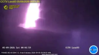 Anak Krakatau Erupsi Beruntun, 10 Letusan Terekam hingga Sabtu Dini Hari