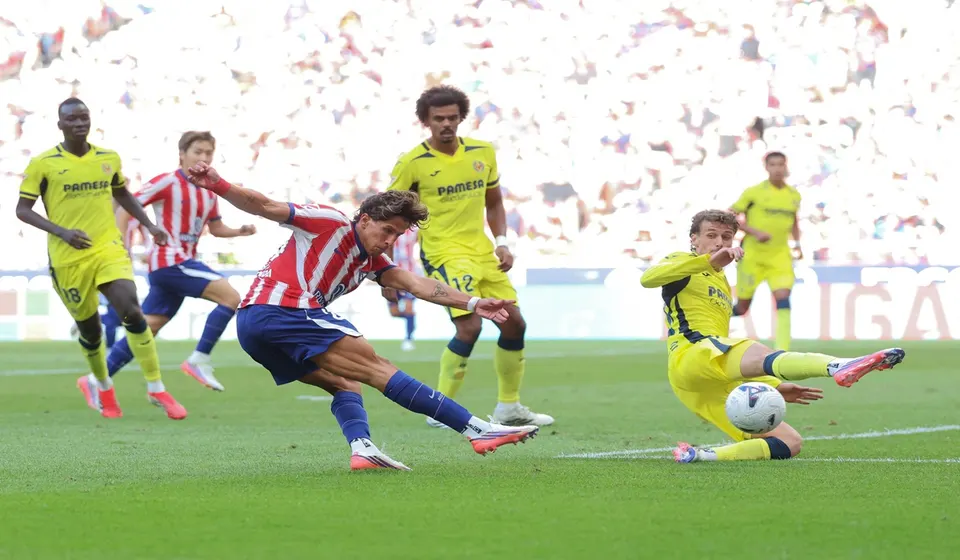 Hasil La Liga Atletico Madrid vs Villarreal, Robin Le Normand Kartu Merah, Laga Berakhir 2-2