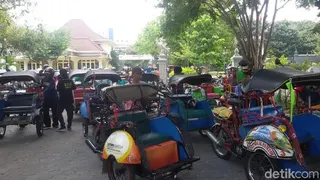 BPS Perbarui Data Ekonomi Pengemudi Becak di Kulon Progo Menjadi Desil 3