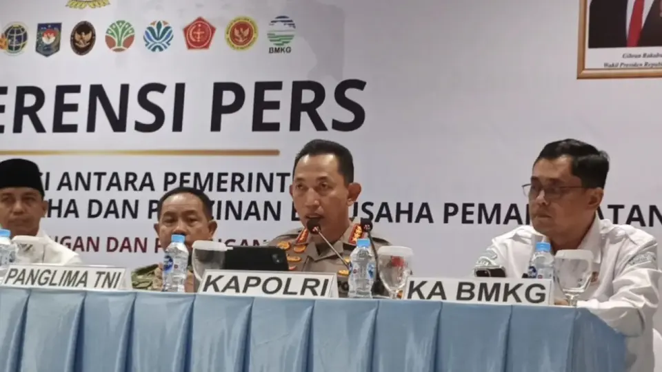 Polri Tetapkan 138 Tersangka Kasus Kebakaran Hutan