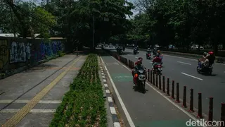 Pemprov DKI Belum Putuskan Nasib Jalur Sepeda, Gencarkan Penertiban Motor