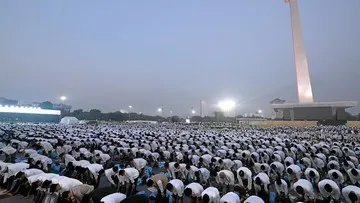 Ketua MPR Ahmad Muzani Sampaikan Harapan Persatuan dalam Zikir dan Doa Kebangsaan di Monas