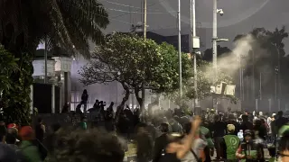 322 Orang Ditangkap Usai Kericuhan Demo di DPR