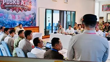 Tito Dampingi Prabowo ke Palangka Raya untuk Perkuat Penanganan Karhutla