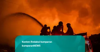 Kebakaran Besar Melanda TPA Putri Cempo Solo, Api Membubung Tinggi