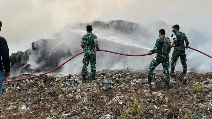Kebakaran TPA Galuga, Wabup Bogor Minta Warga dan Pemulung Dievakuasi