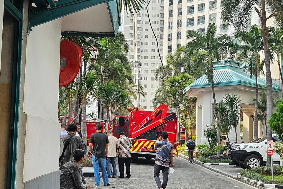 Apartemen Pavilion Kebakaran, Warga Sekitar Dengar Suara Orang Minta Tolong