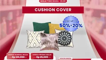 Transmart Full Day Sale Hadirkan Promo Sarung Bantal Sofa Mulai Rp 20 Ribu