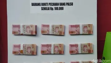 Sindikat Upal Sudah 2 Kali Cetak Uang Palsu, 4 Ribu Lembar Alami Cacat Produksi
