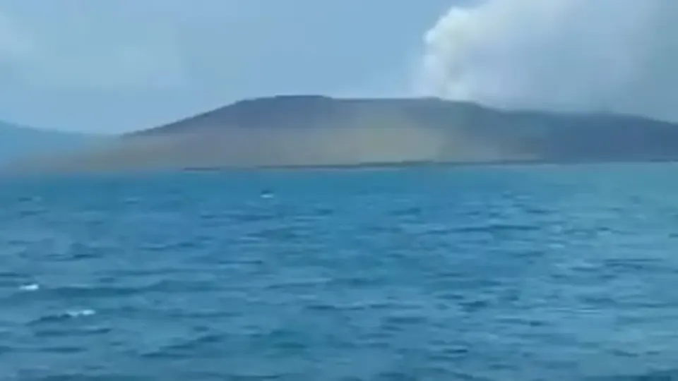 Begini Kondisi Sebaran Debu Vulkanik Gunung Anak Krakatau Pagi Ini