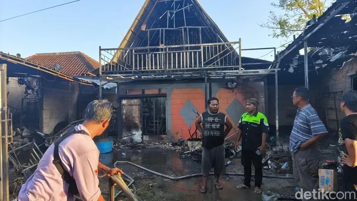 Kembang Api untuk Show Meledak Saat Dihias, 2 Bangunan di Bali Terbakar