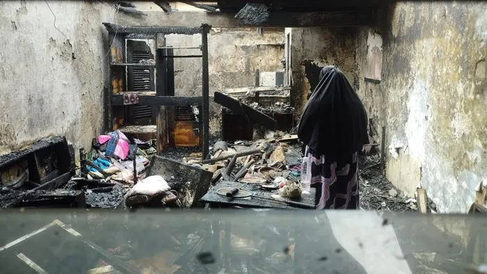 Warga Cerita Detik-detik Kebakaran Hanguskan 114 Rumah di Gambir Jakpus