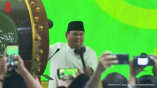 Serba-serbi Prabowo Hadiri dan Buka Muktamar ke-35 NU di Jombang