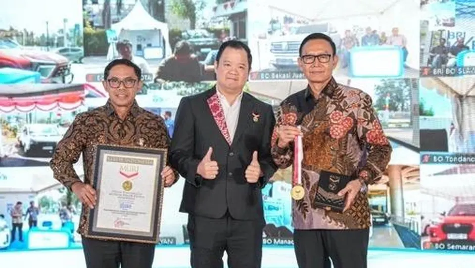 Hadir Serentak di 131 Lokasi, BRI KKB National Expo Raih Rekor MURI