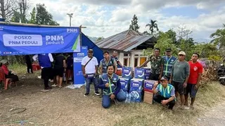 PNM Terus Bergerak dari Posko ke Posko Dampingi Korban Gempa NTT
