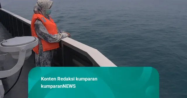 Istri Jurnalis Ikut Menyusuri Selat Sunda Mencari Korban Hilang Kontak Erupsi Krakatau