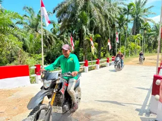 Jembatan Armco Garuda Tahap III Aceh Utara Resmi Beroperasi Pangkas Waktu Tempuh Warga