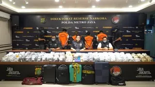 Polda Metro Jaya Sita Ribuan Vape Narkoba Jaringan Internasional di Jakarta