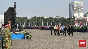 11 Ribu Orang Ramaikan Apel Kebangsaan Jaga Jakarta di Kawasan Monas