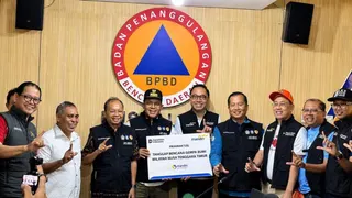 Sinergi BNPB, Pemprov, dan Bank Mandiri Tangani Bencana di NTT Pasca-Gempa M 7,7