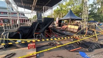 Polisi Periksa Penyelenggara Usai Tribune VIP Kejurnas Drift Ambruk di Banyumas